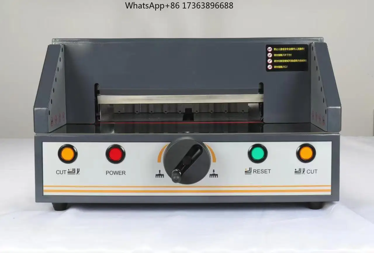 ZEQUAN E330 Mini Electric Guillotine Paper Cutter Precise Electric Paper Processing Machinery with Free Accessories