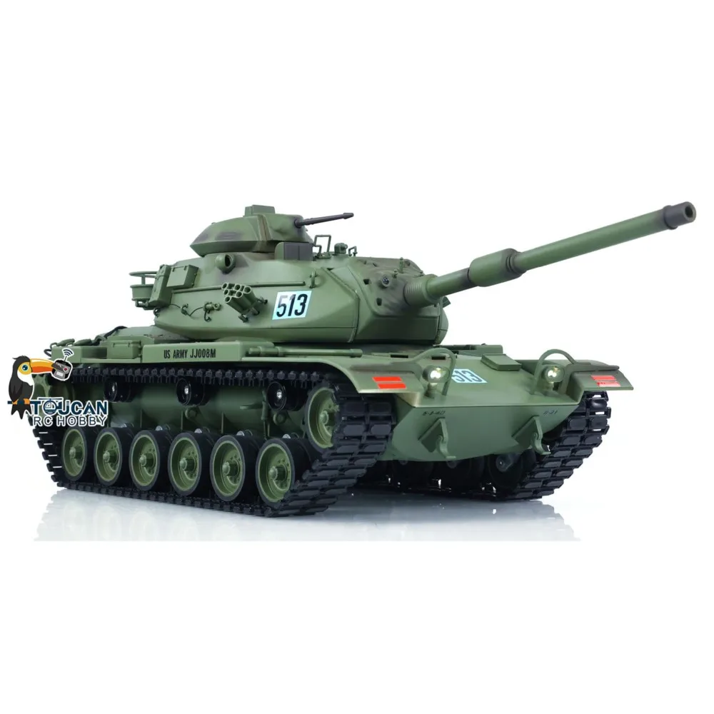 M60A3 USA RC 1/16 échelle RC réservoir télécommande TD modèle 320 degrés tourelle Rotation bataille réservoirs modèle avec son fumée Panzer