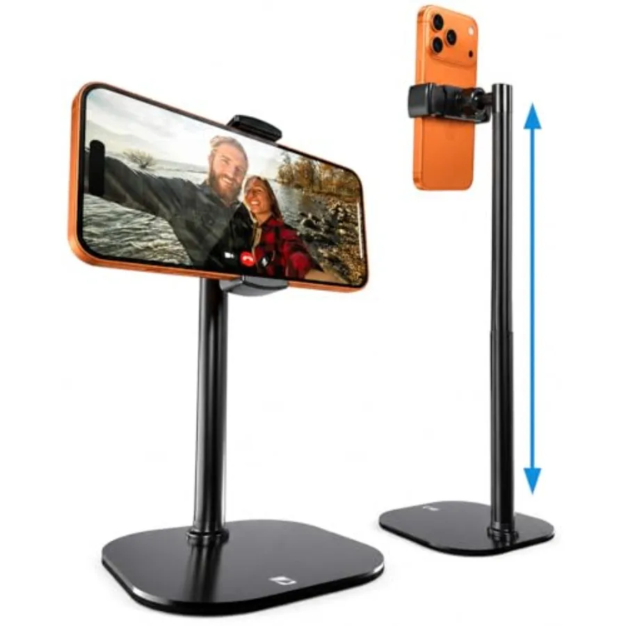 

ChatStand, Adjustable Cell Phone Stand for Desk, Phone Stand for Recording, iPhone Holder for Filming, Small iPhone Tripod, Sop