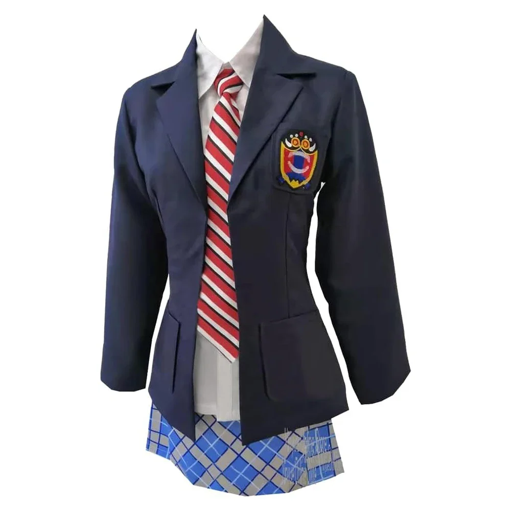 Anime Tamade Chiyu Cosplay Costumes, Roupas de Halloween para mulheres e homens, Uniforme Escolar