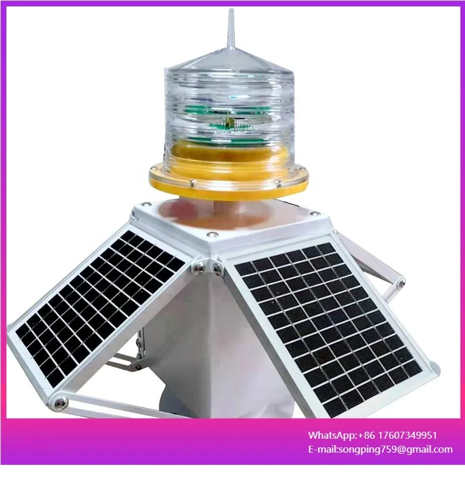 6-10NM River Marine Navigation Lighting/integrated Solar Marine Navigation Lighting/solar Vessel Marine Lantern