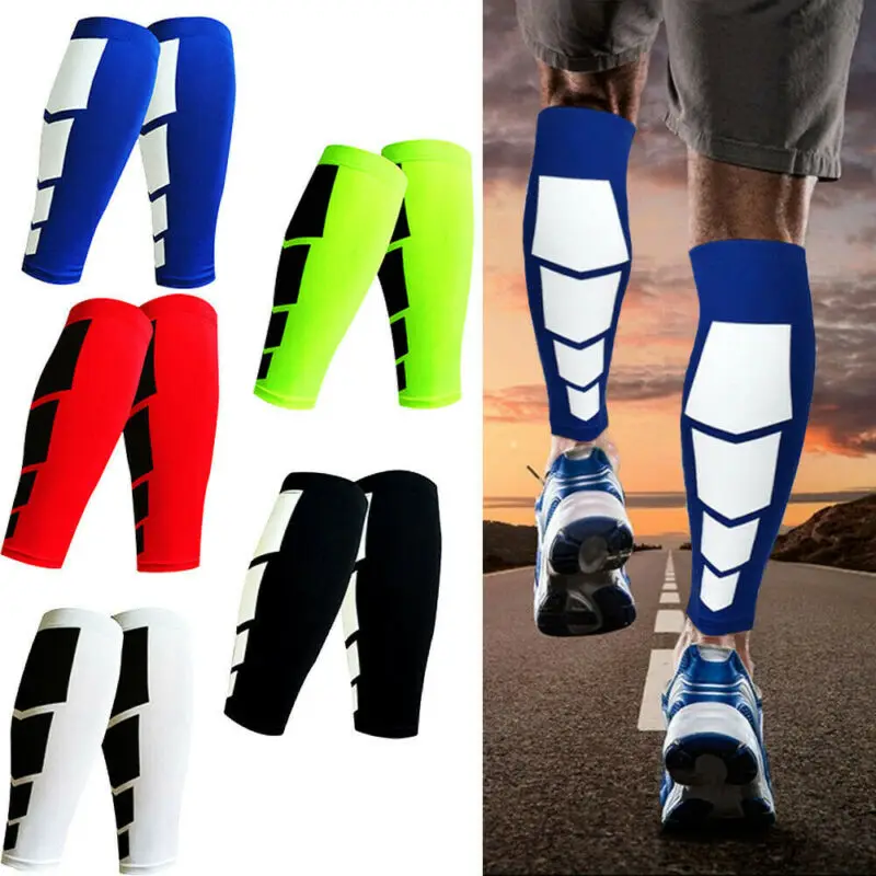 Sport Compression Calf Sleeves Leg Compression Sock Runners Shin Splint Varicose Vein Calf Pain Relief Calf Guards Running