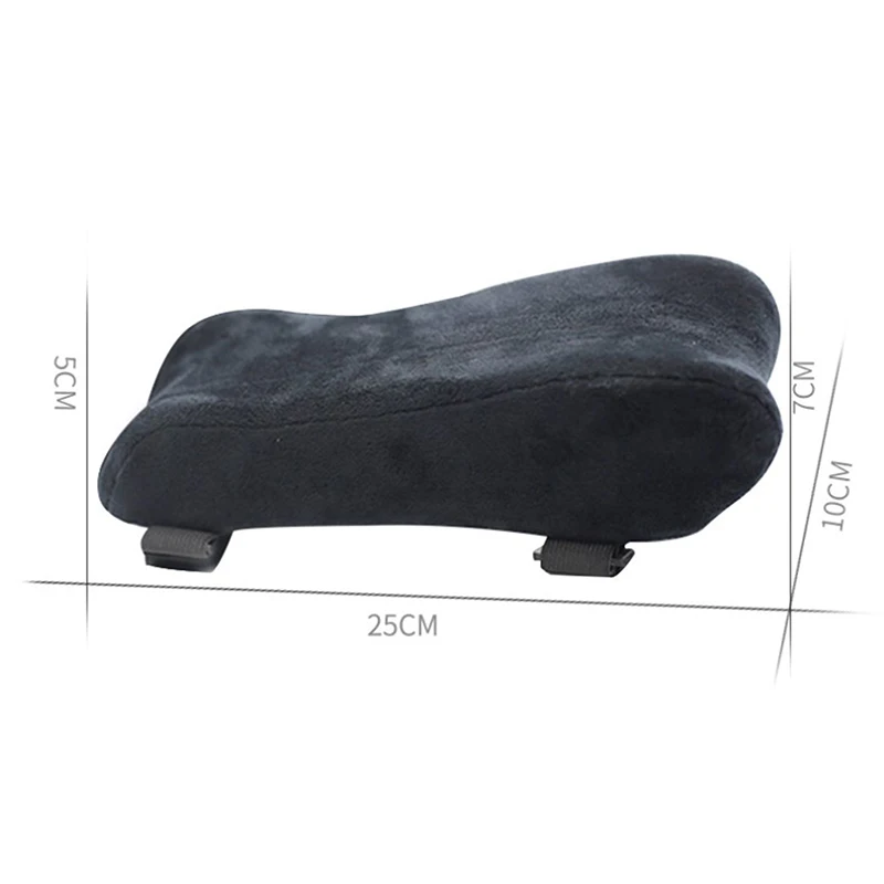 Almohadilla para Reposabrazos de Silla, cojín de soporte de espuma viscoelástica para el hogar y la Oficina