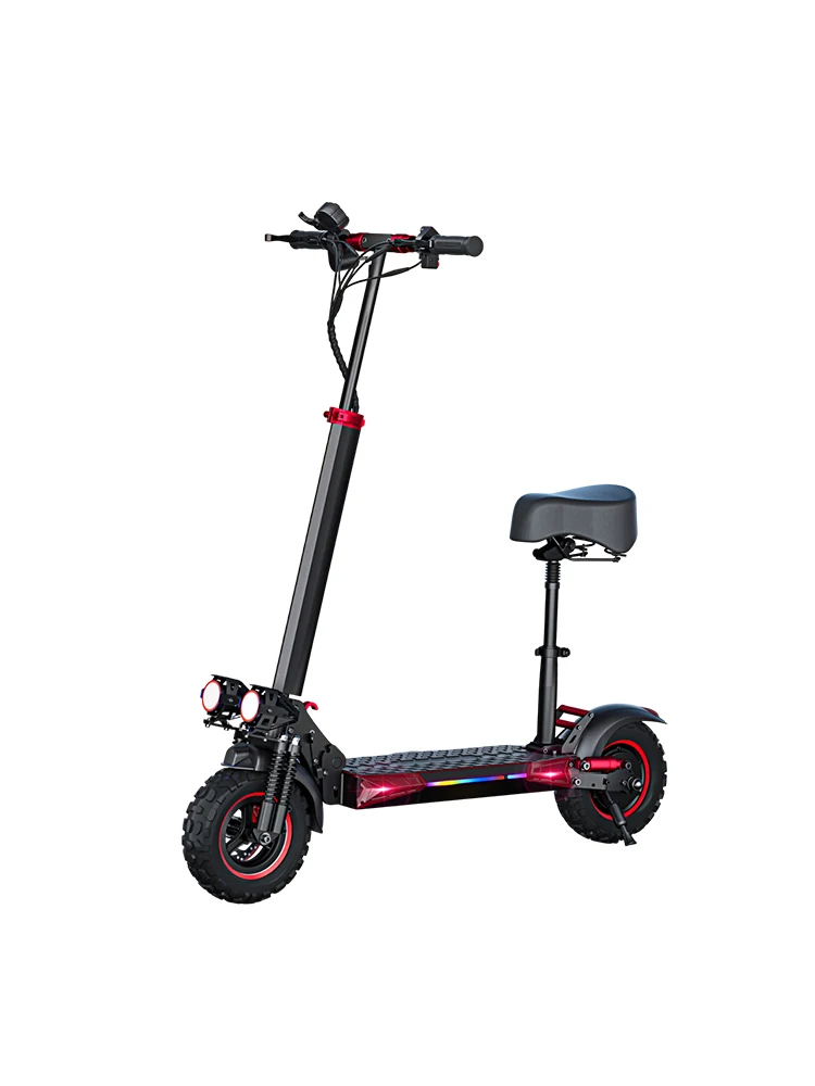 FREEBOY J11 max Elektroroller mit 1200W Motor, 48V18AH Lithium-Batterie, Sitz und Faltmechanismus für Outdoor-Fahrten