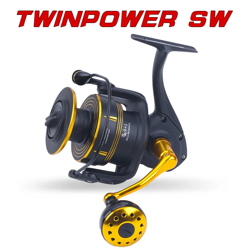LurekillerNew metal wheel body, iron plate wheel, wave wheel, high-speed ratio, large sprocketSW6000/10000HG