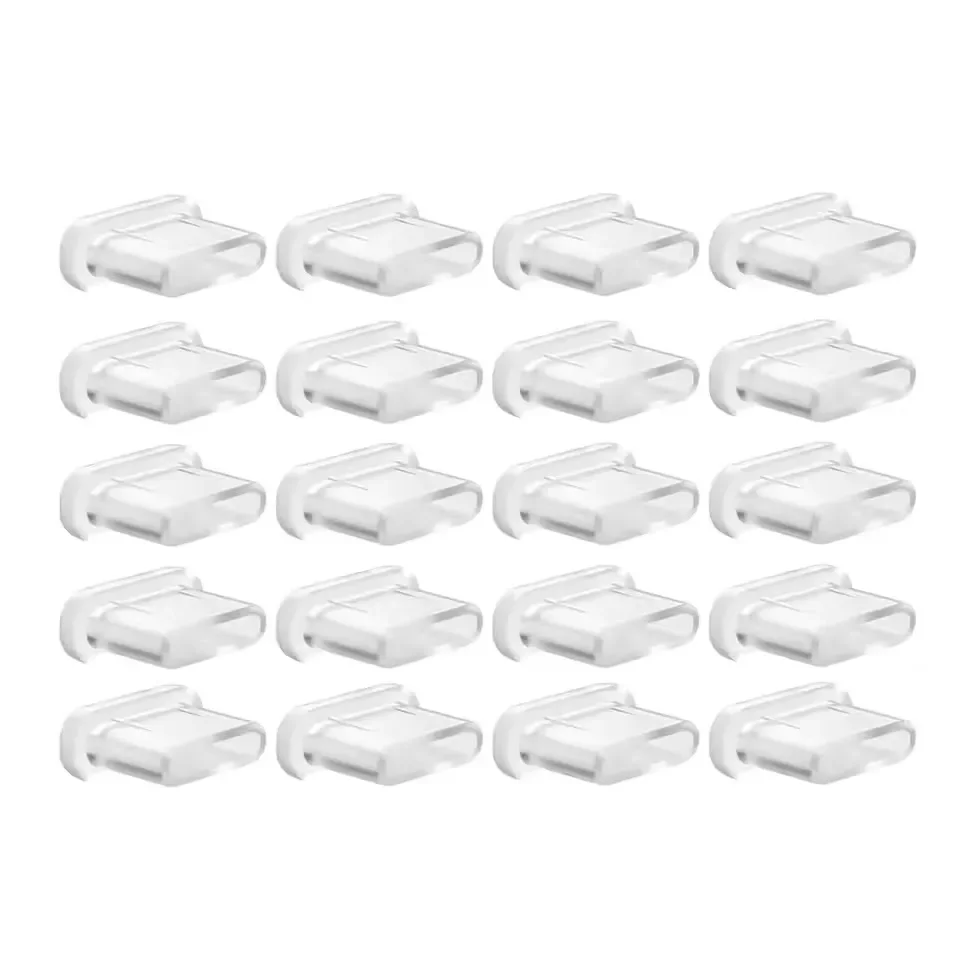 Siliconen Stof Stekkers Type C Oplaadpoort Protector Stopper Cap Cover voor Iphone 16 15 Pro Max 16 15 Plus Samsung Anti-stof Plug