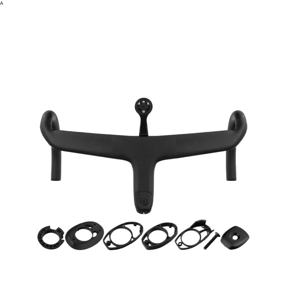 

SL8 SL7 Carbon Road Bike Bent Handlebar Internal Cable Routing 127mm Drop 75mm Reach With Spacer High Strength Cycling Accessori