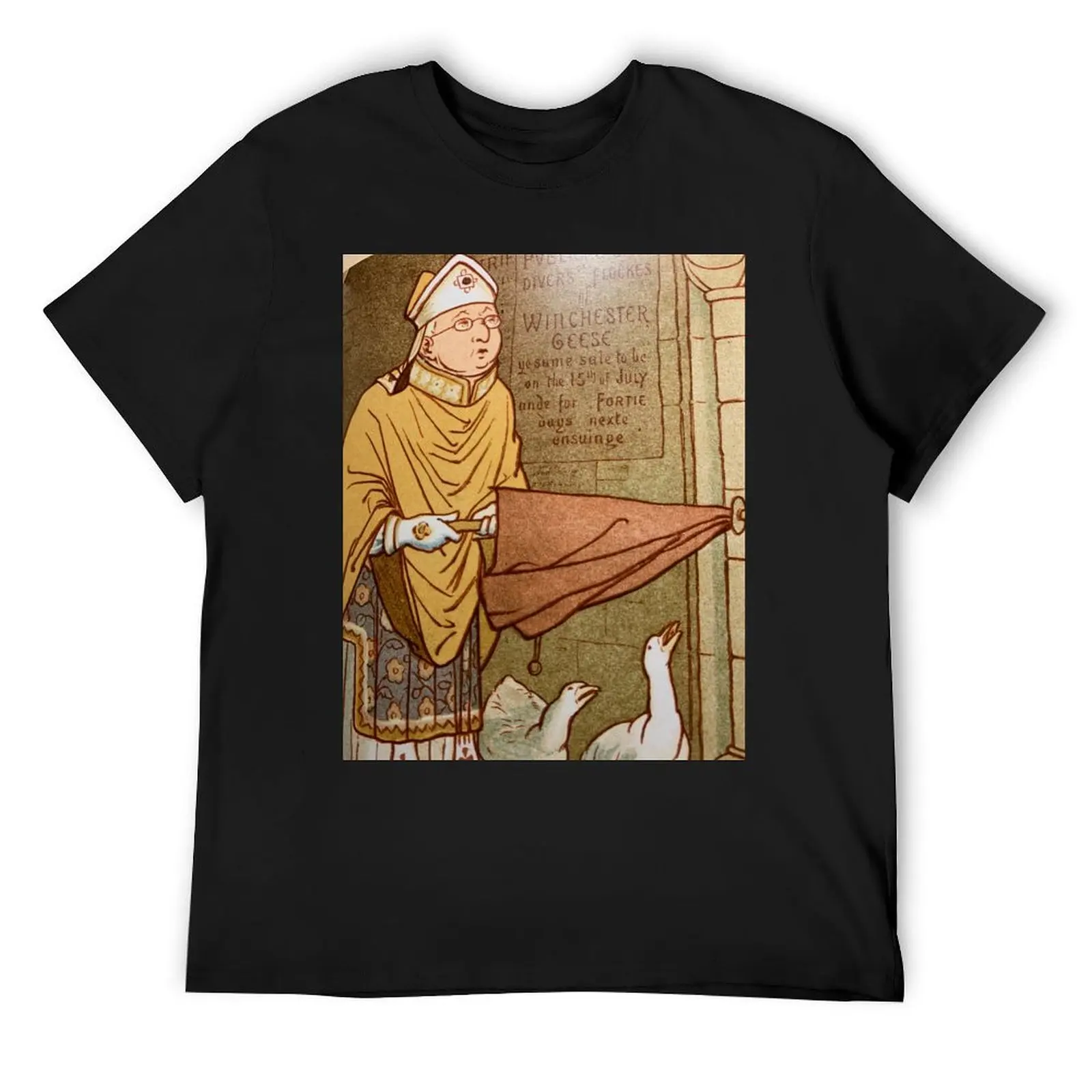 

Saint Swithin. T-Shirt plain Aesthetic clothing cotton graphic tees man t shirt men clothes