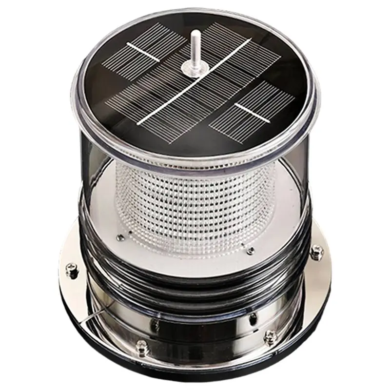 

Солнечный светодиодный маяк ABRU, морской сигнальный маяк, сетчатый маяк, проблесковый маячок, сигнальный фонарь