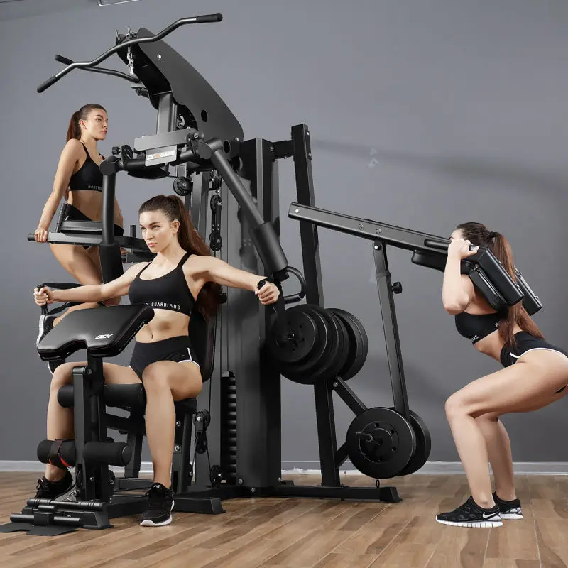 

Multi Station Full Body Building Strength Integrated Equipment 4 Station Home Gym Equipment Function Machine
