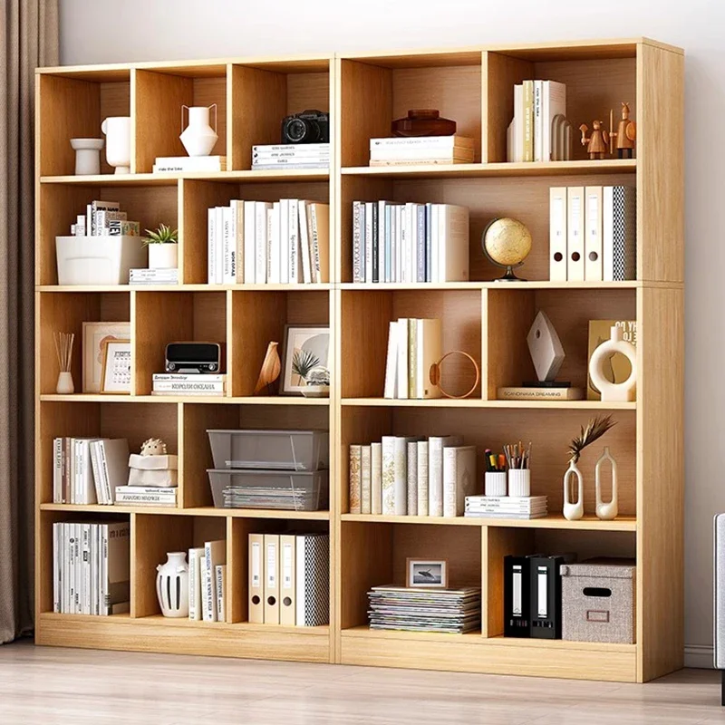 Minimalist Unique Bookcases Library Standing Cube Vintage Books Divider Bookshelf Display Libreria Mobile Furniture Library