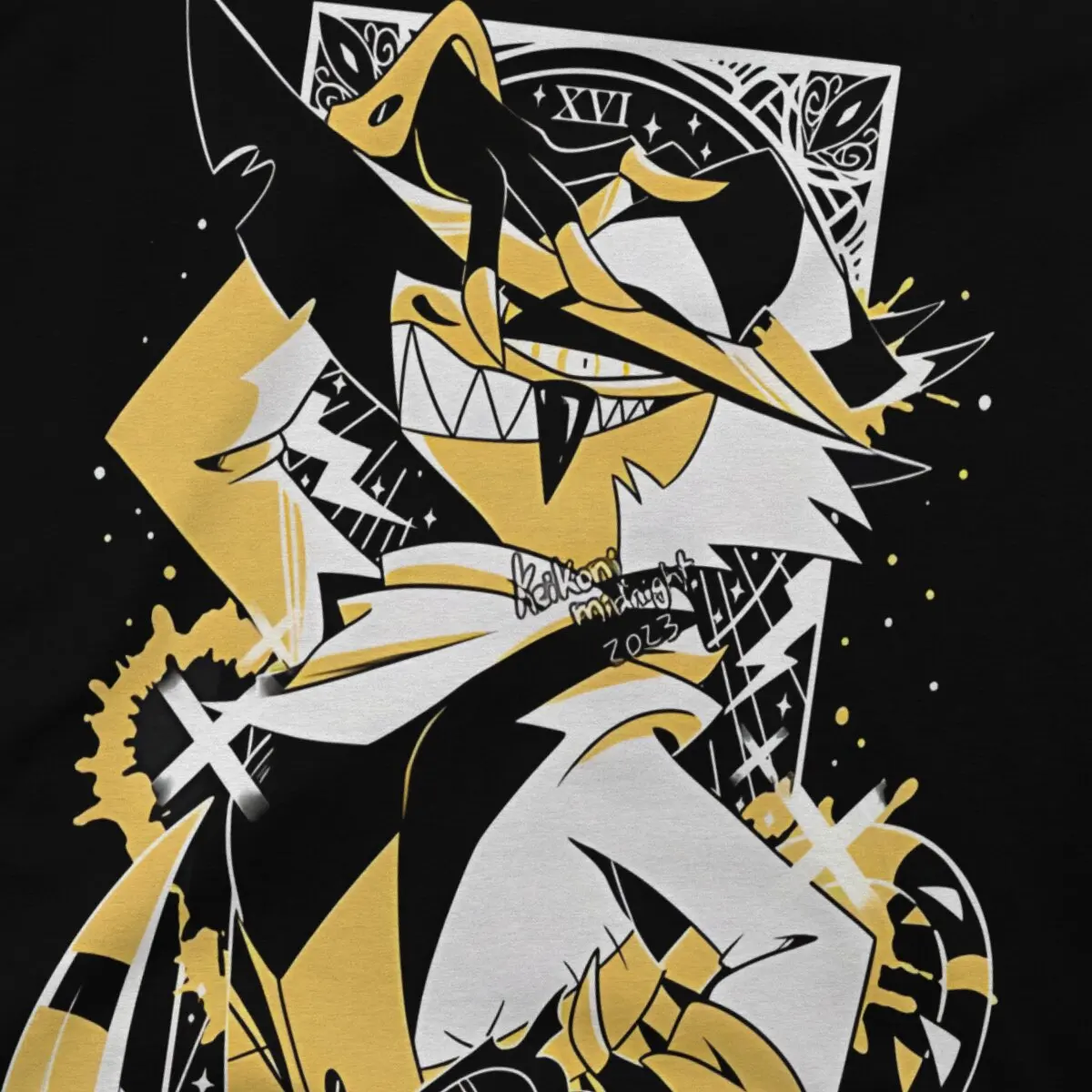 تي شيرتات رجالية قطنية برقبة دائرية ، توبات ، تي شيرت جديد ، أكمام قصيرة ، رئيس H-Helluva ، مجموعة ، قطن #3