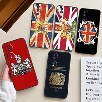 England British UK Union Jack Flag Case For Honor X9b X8b X9a X8a X6a X7a X7 X8 X9 Cover For Honor Magic 5 6 Pro 50 70 90 Lite