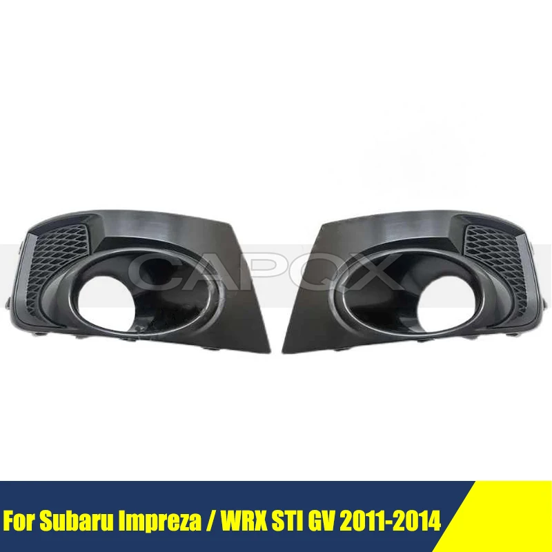 

1 Pair Front Bumper Fog Light Frame Cover For Subaru Impreza / WRX STI GV 2011-2014 Front Fog Lamp Frame Foglight Frame