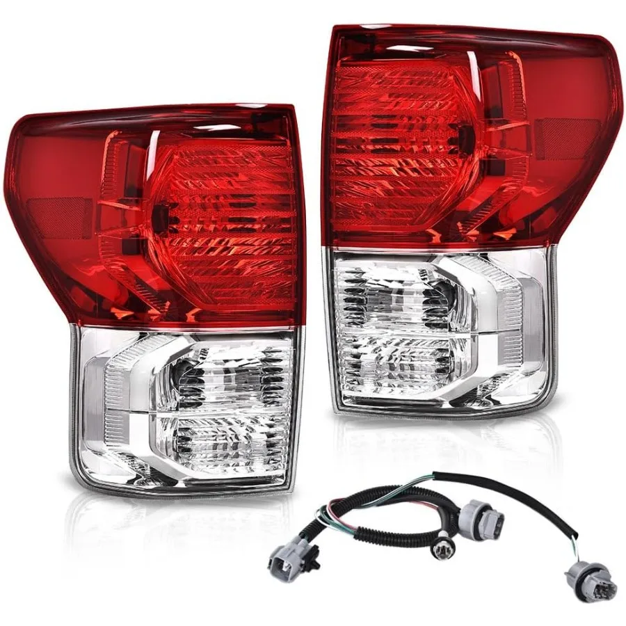 

Задние фонари в сборе, совместимые с задними тормозными фонарями Tundra 20072013, с жгутом проводов для водителя, левого и пассажира R