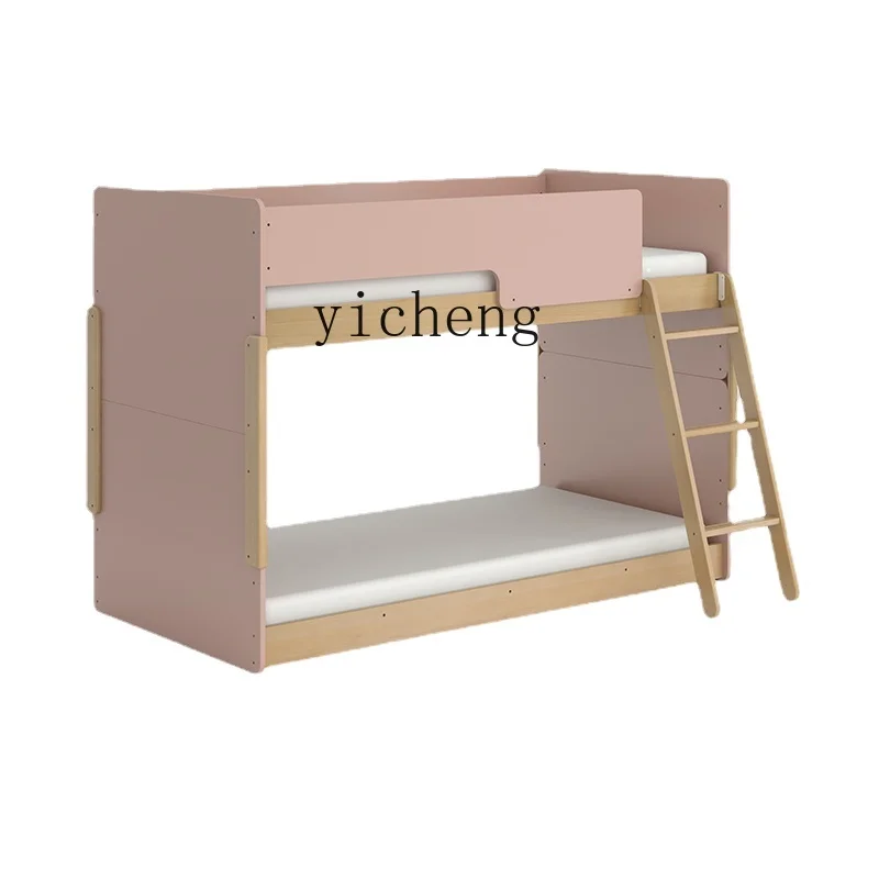 

Yy Bunk Bed Children's Room Half-Height Bed Small Apartment Height-Adjustable Bed