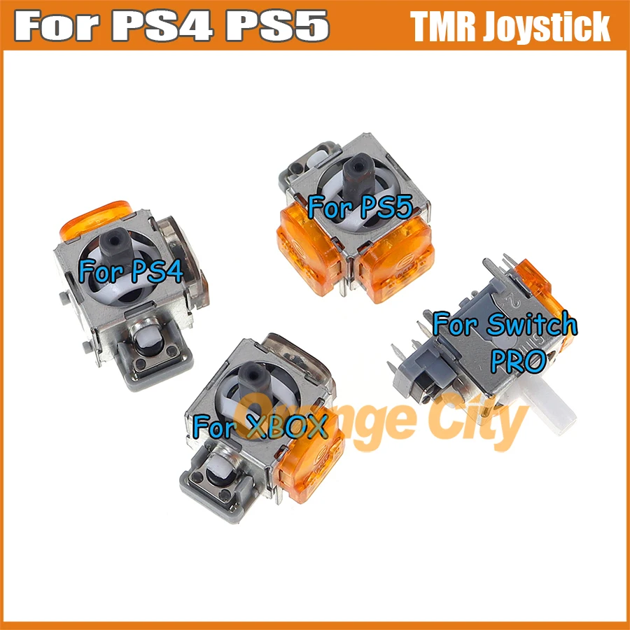 1PC TMR 3D Joystick For PS4 PS5 XBOX Switch Pro Tunnel Magnetoresistance TMR Carbon Film Joystick Game Console Accessories