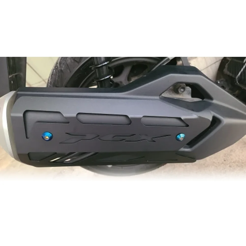Motorrad-Zubehör Auspuffschutz Auspuffprotektor für HONDA pcx125 pcx150 pcx160 2021-2023 2024 2025 2026 pcx 125 150 160 – Detail 1