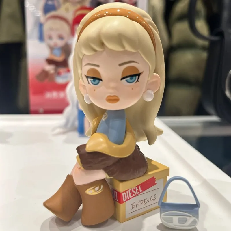 アニメのフィギュアのおもちゃコレクション,ブラインドボックス,当てたバッグ,人形,机の装飾品,ギフト,デート,秋と冬の制限