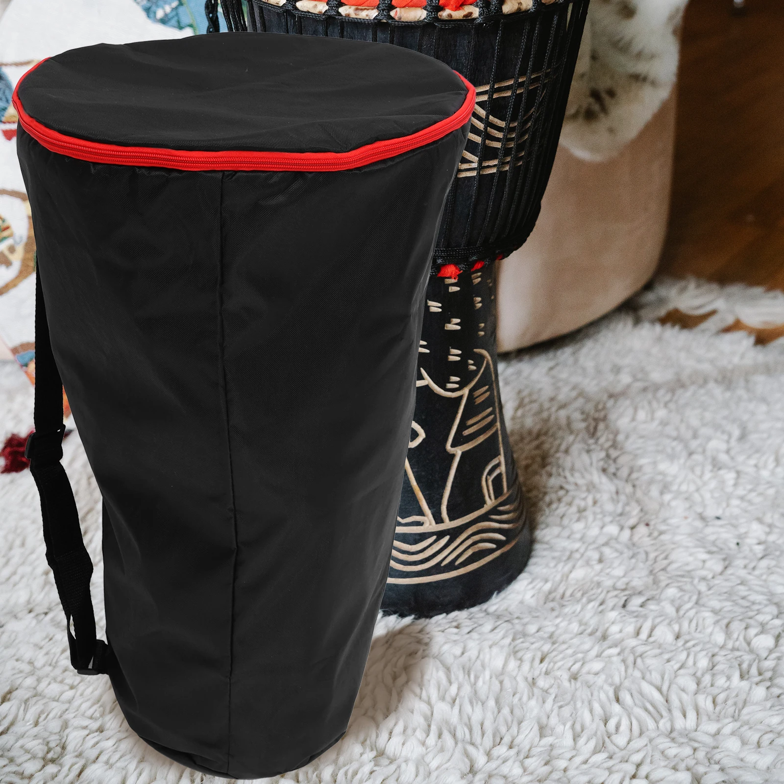 

Waterproof Oxford Cloth African Drum Bag Music Instrument Storage Pouch Large Capacity Backpack For 12 Inch Djembe Carry