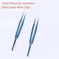 SIKO Non-Magnetic Tweezers Ultra-Sharp Bent Tips Stainless Steel Precision Hand Polish Forceps For PCB Board BGA Soldering