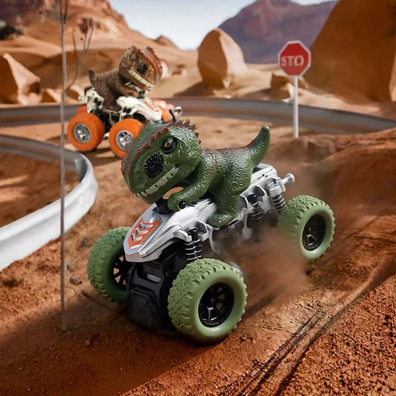 Jouet pour enfants, véhicule tout-terrain Triceratops TyrannosaurusInertia, voiture jouet dinosaure Animal de Simulation