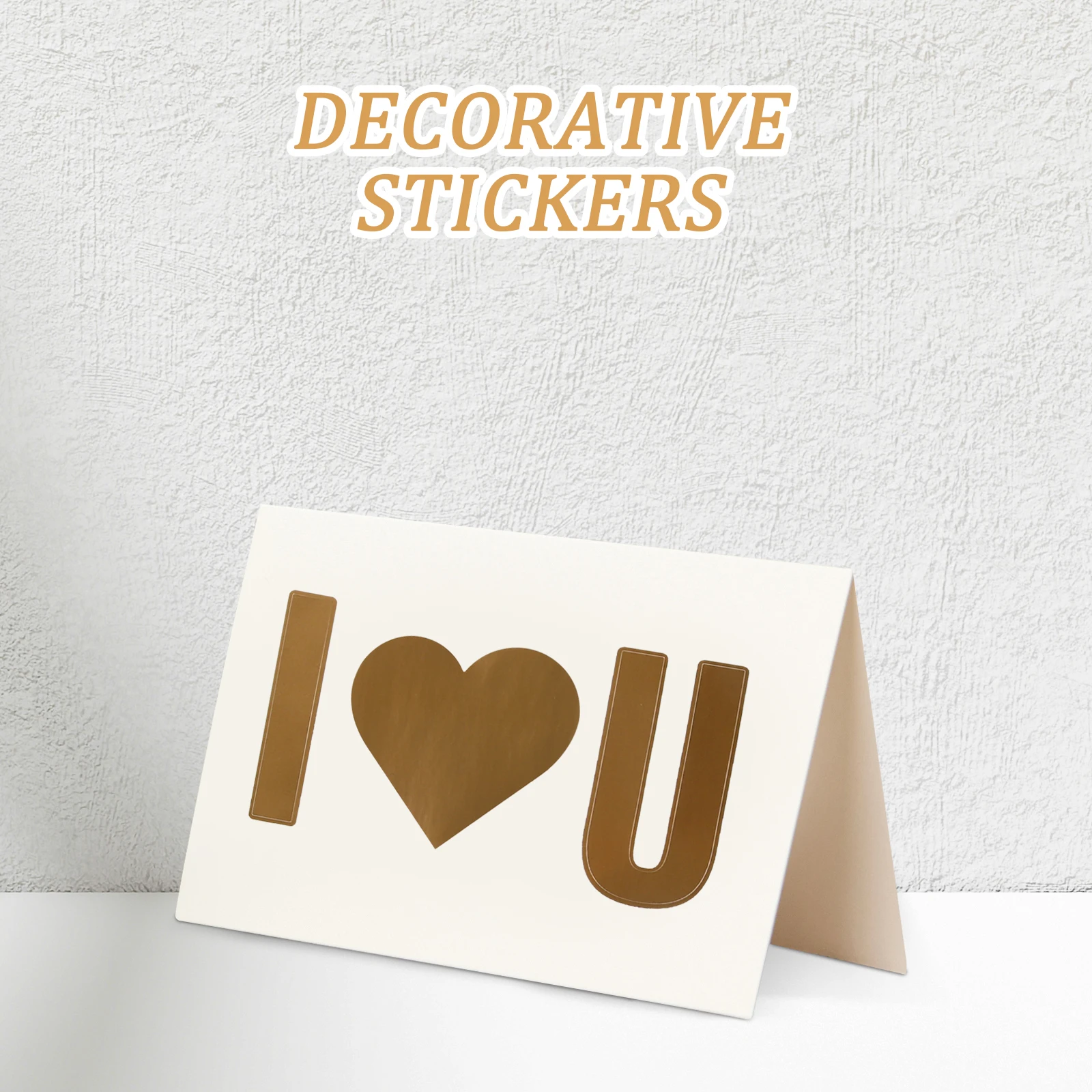 

4Sets Letter Stickers Alphabet Number Decorative Clear Vinyl Easy Install Removable for Mailbox Storage Box Door Window