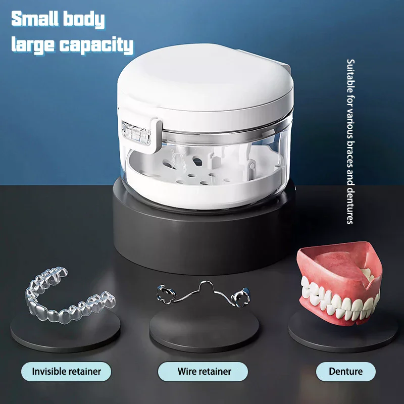 

Ортодонтический фиксатор, невидимые брекеты, коробка для хранения брекетов, замачивание, невидимые зубы, чистка зубных протезов, портативный