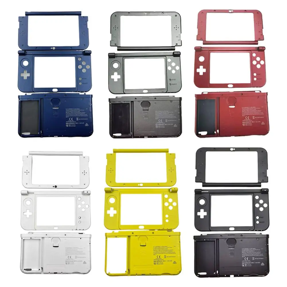 Replacement Shell Housing Cases Full Covers Middle Frame Faceplates Screen Lens For Nintendo New 3DS XL LL 1Set view 5
