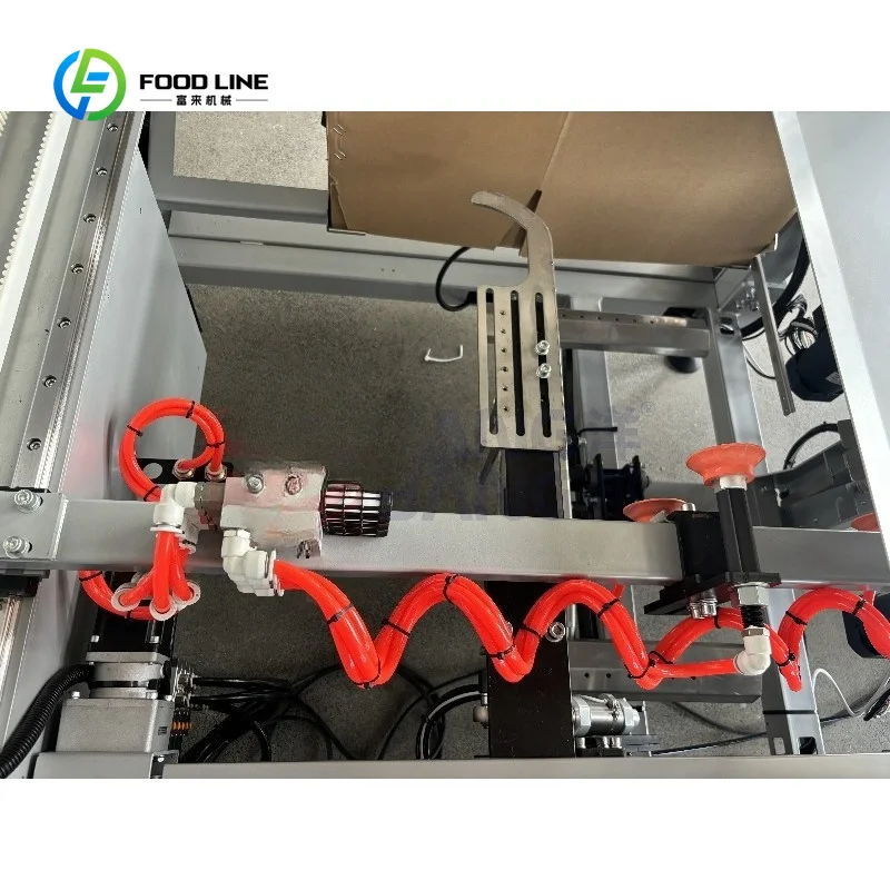 Picture 7: Customized PLC Controlled Servo Motor Driving Fully Automatic Carton Opener and Bottom Box Sealer