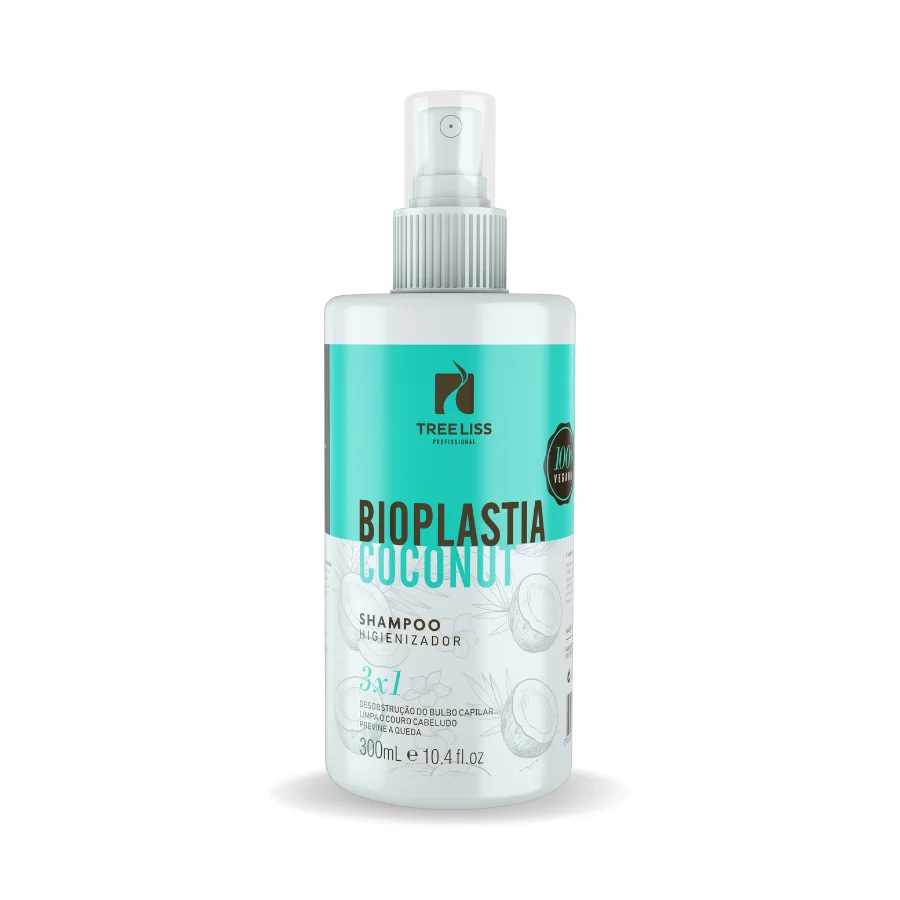 Vegan Coconut 250ml Tree Liss Sanitizer Shampoo