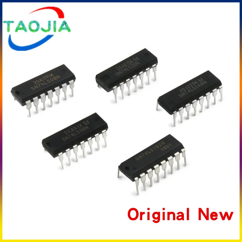 10PCS New SN74LS123N HD74LS123P DIP16 SN74LS123 HD74LS123 74LS123N 74LS123P 74LS123 DIP IC