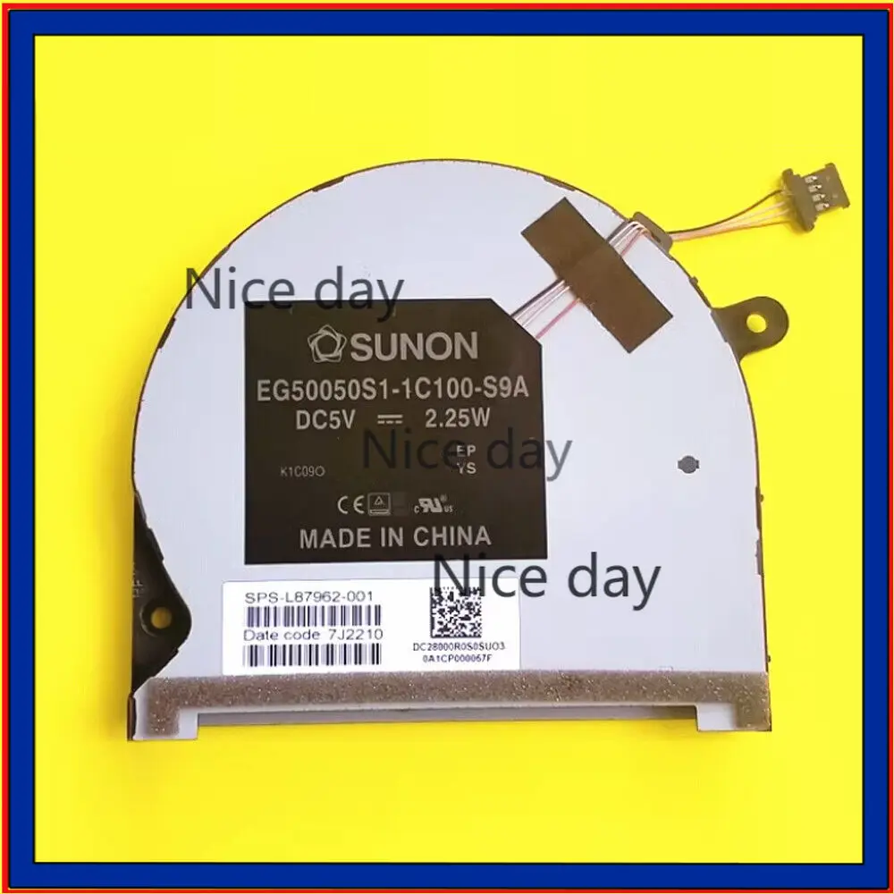 L94043-001 For HP Envy 13-BA 13-ba0017TX TPN-C145 Fan