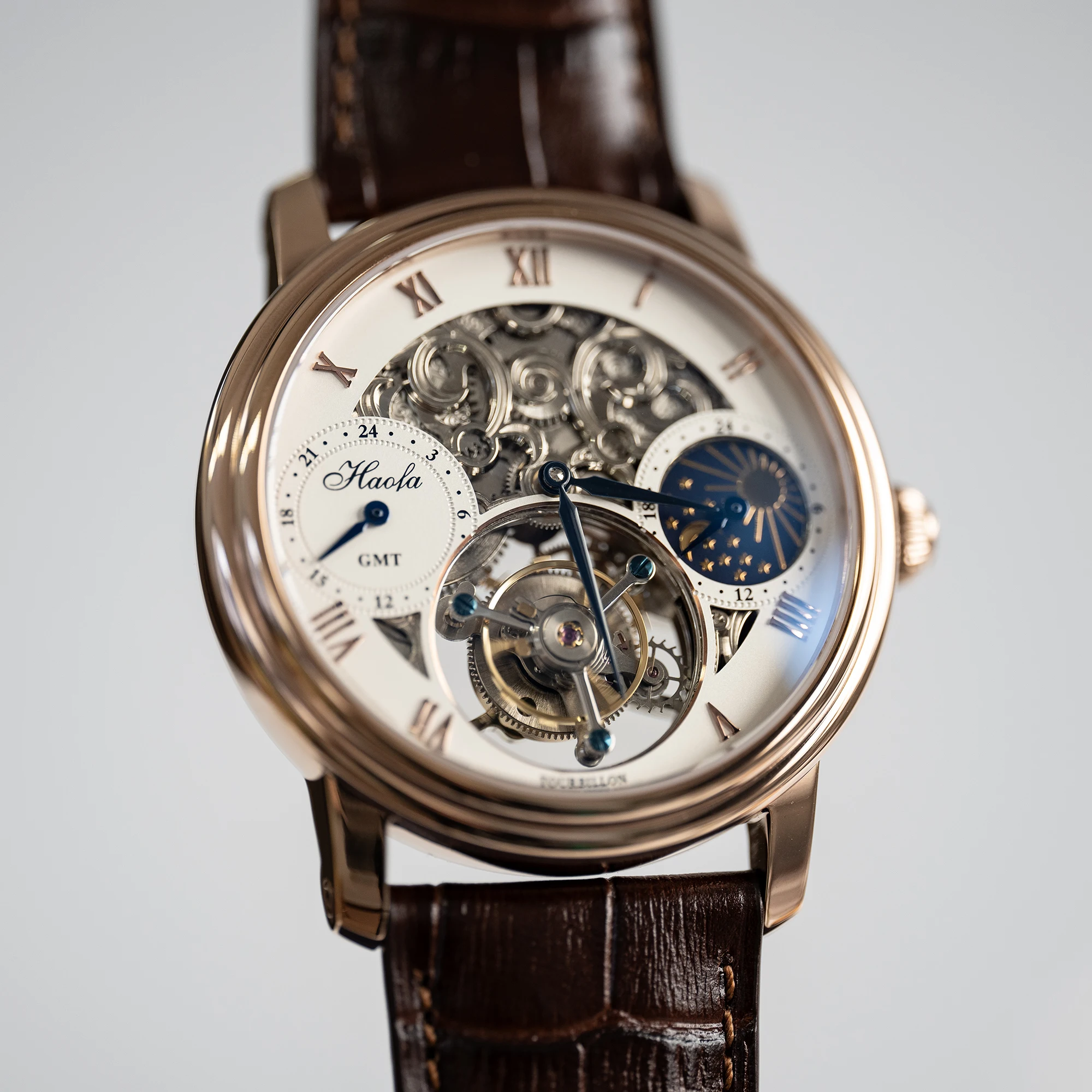 Tourbillon Movement Watch - Мужские наручные часы Haofa с ручным