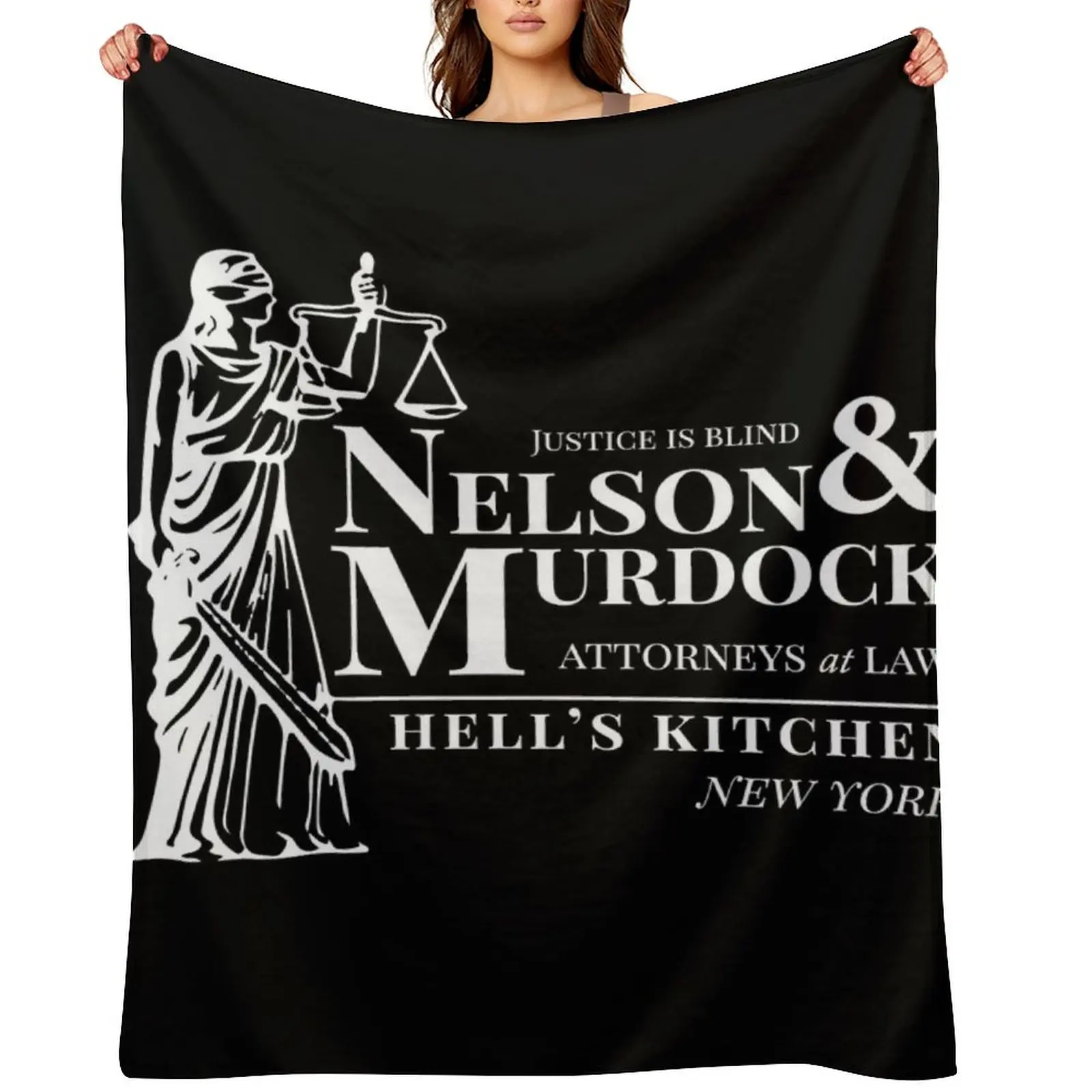 

Nelson and Murdock Law Throw Blanket Summer for sofa Soft Big Luxury Thicken Blankets