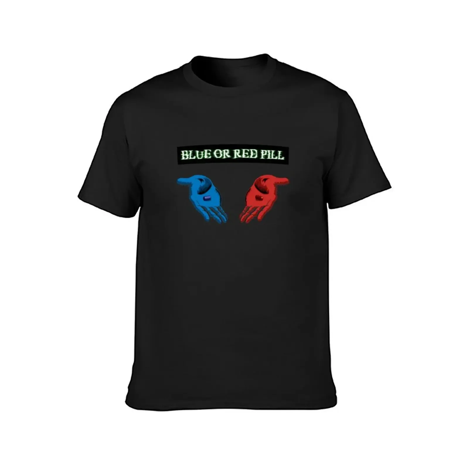 Morpheus Blue or Red Pill - The Matrix T-Shirt sports fans sublime t shirts for men pack