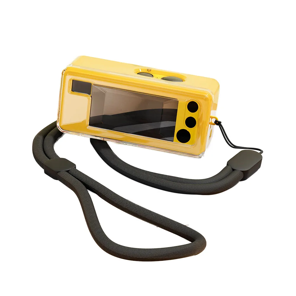 

For Kodak 1987 Camera Case Transparent Hard PC Cover Anti-Dust Shockproof Precision Molded Ultra Slim with a wrist strap