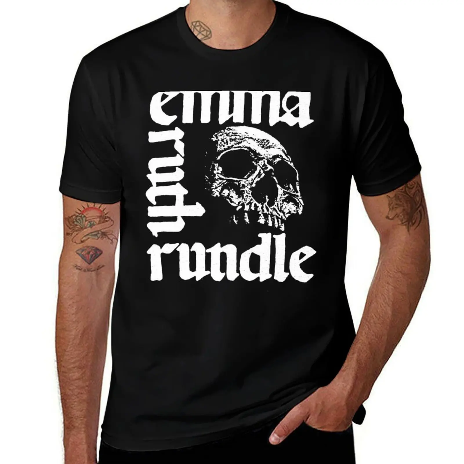 إيما روث روندل تي شيرت رجل تي شيرت للرجال عادية تي شيرت للرجل القطن تي شيرتات عجيبة