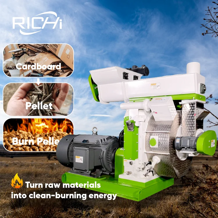 Máquina Peletizadora De Residuos De Papel Atv&Utvrichi – Fábrica De Máquinas De Pellets De Biomasa Personalizadas En China — -21%, $34054.98 Coupon, from $120,740.39 – 21% descuento – €120,740.39