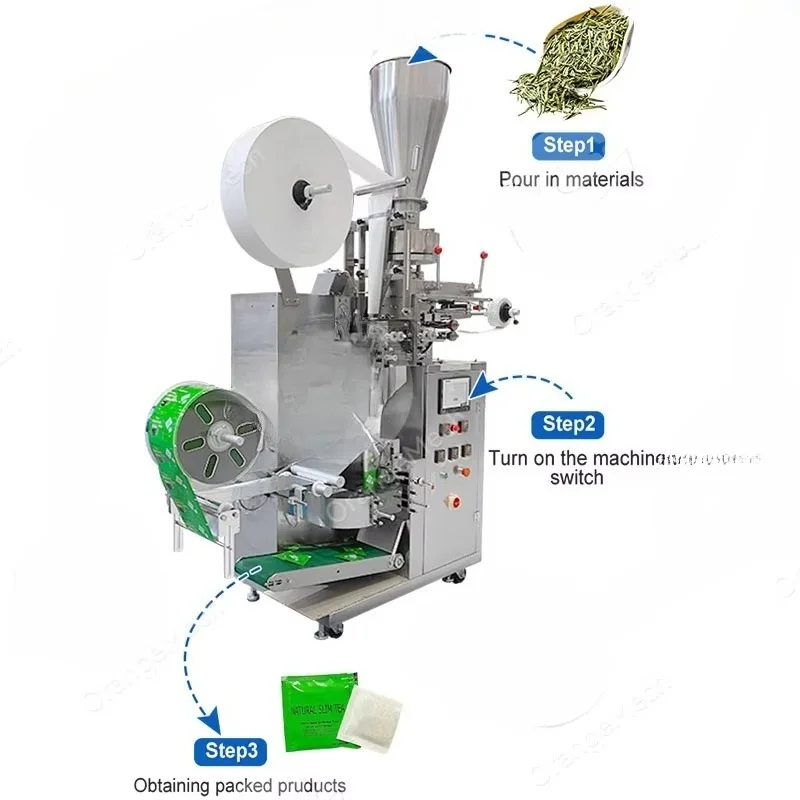 Tea Bag Filling Sealing Machine Automatic Packaging Equipment With High Speed Precision Packing For Tea Leaf Herbal Products