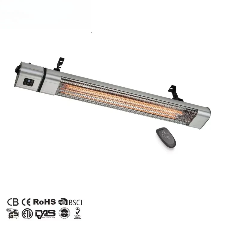Remote Control 2400W Electric Wall Mounting Or Ceiling Mounted Heater For Indoor And Outdoor Use