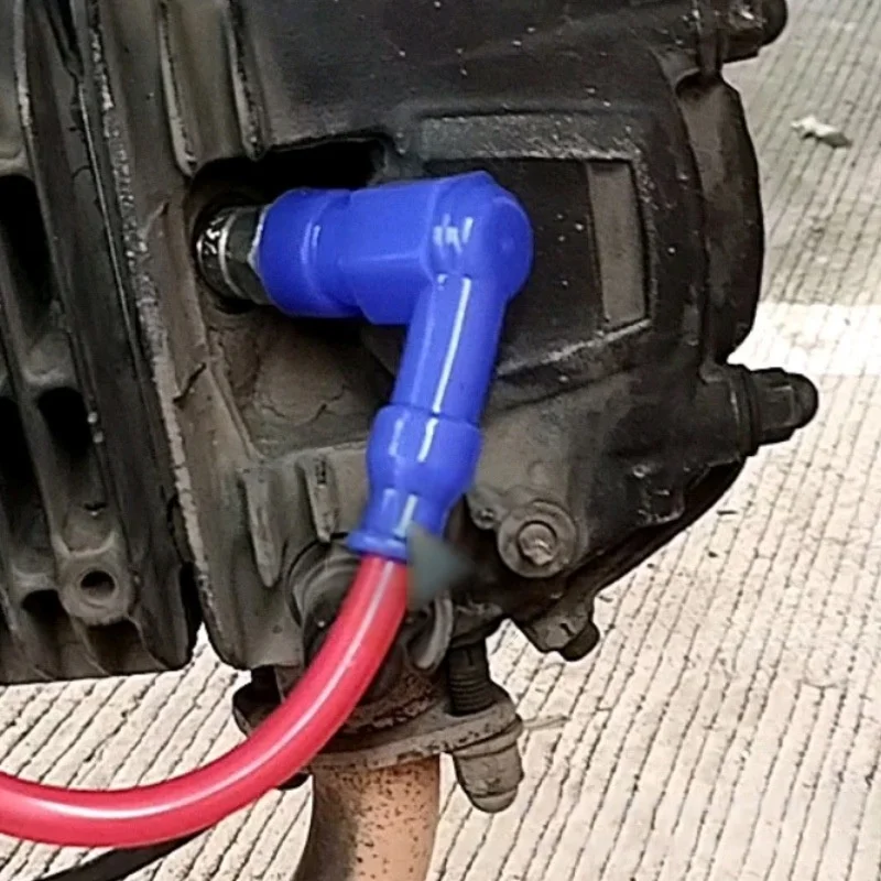 Silicone Spark Plug Boot Cap High-Voltage Resistant Rubber Ignition Cover for Motorcycle Engines