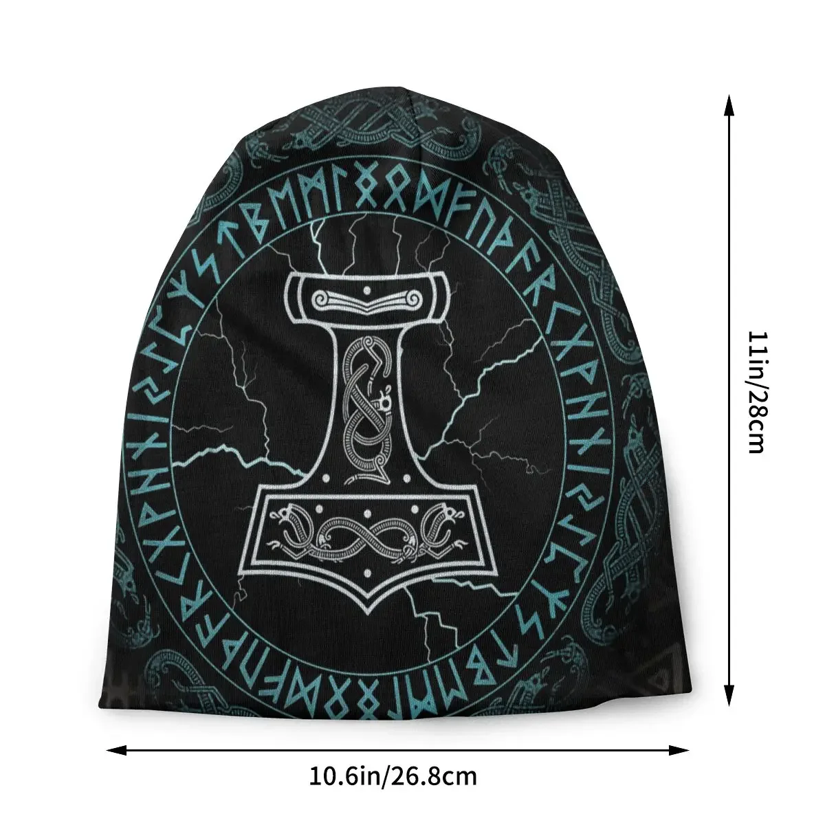 Hammer Of  Skullies Beanies Autumn Spring Hats  Thin Bonnet Hipster Caps Men Women's Earmuffs