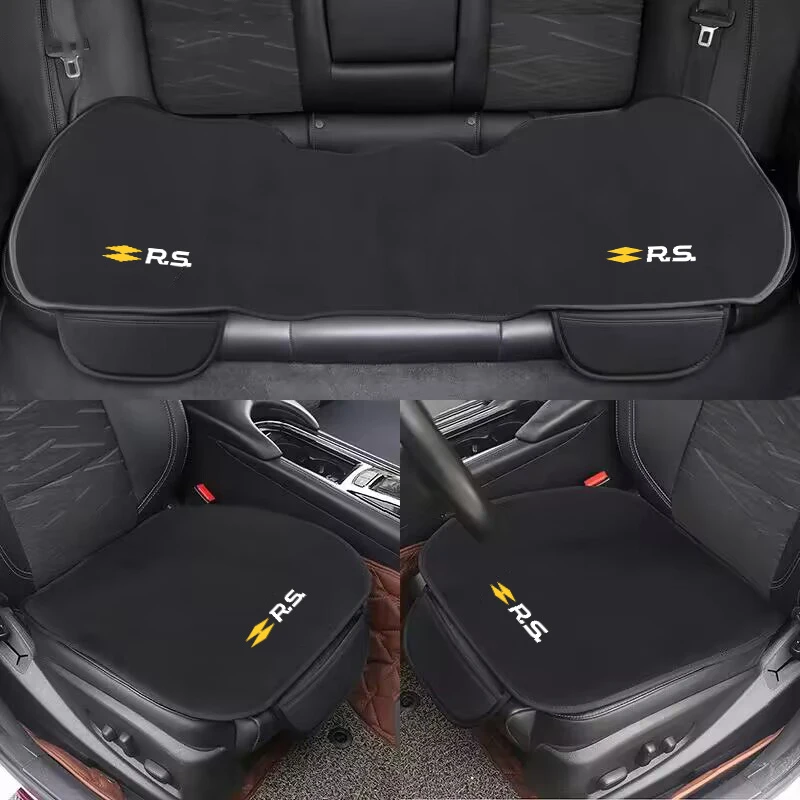 Autositzbezug Sitzkissen Schutzauflage für Renault RS Clio 2 3 4 5 6 MK2 MK3 MK4 Sport Koleos Captur Kadjar Megane Zubehör