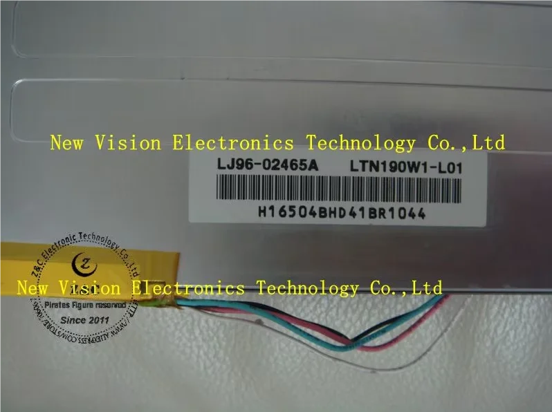 LTN190W1-L01 LTN190W1-L02 Original A+ Grade 19 inch 1680*1050 Industrial LCD Screen Panel Display for SAMSUNG