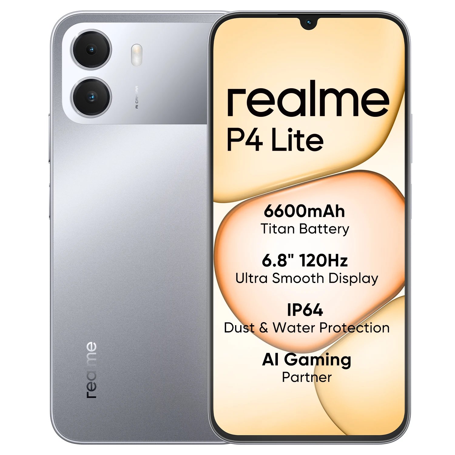 Teléfono inteligente realme P4 Lite
