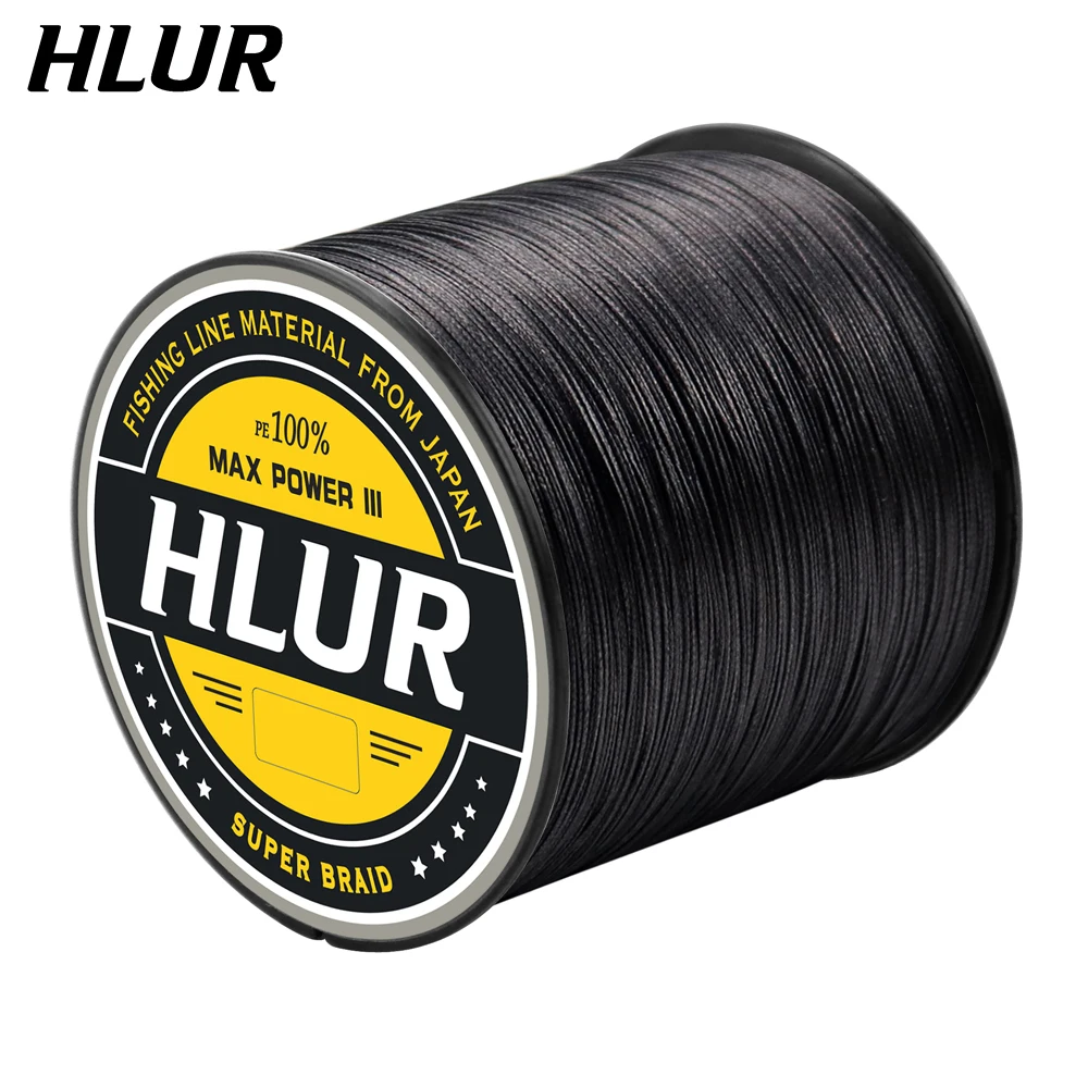 HLUR Brand 300M 500M 1000M 100M 4Strand Japan Multifilament 100% PE Braided Fishing Line 12LB To 83LB