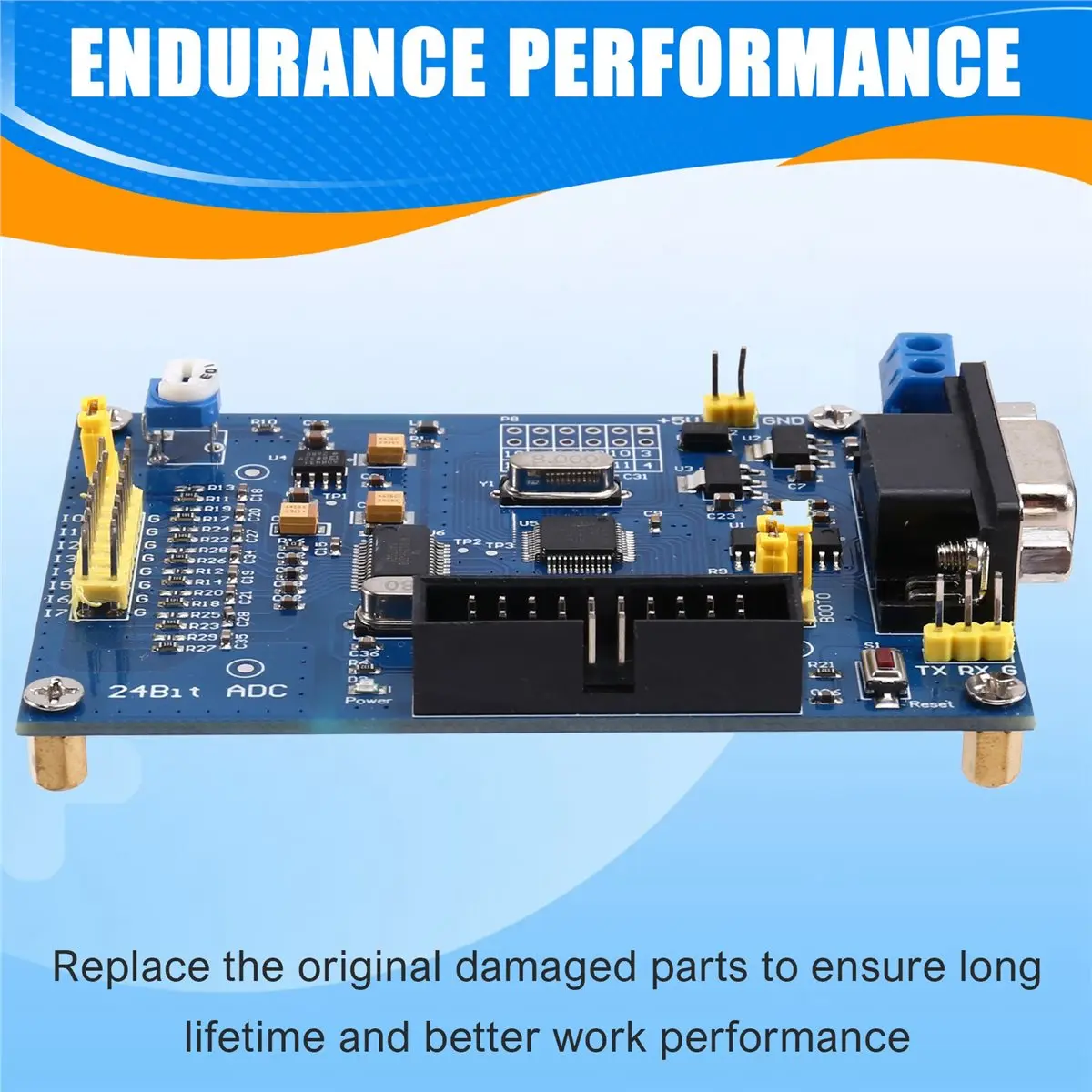 ADS1256 24-Bit AD High- Acquisition Module 24-Bit ADC STM32F103C8T6 AD Module