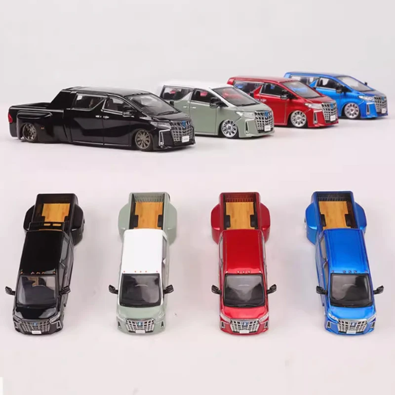 GCD 1:64 مقياس TYT NATS ألفارد سوبر ثنائي سبيكة محاكاة نموذج سيارة مجموعة ثابتة زينت عطلة لعبة هدية تذكارية