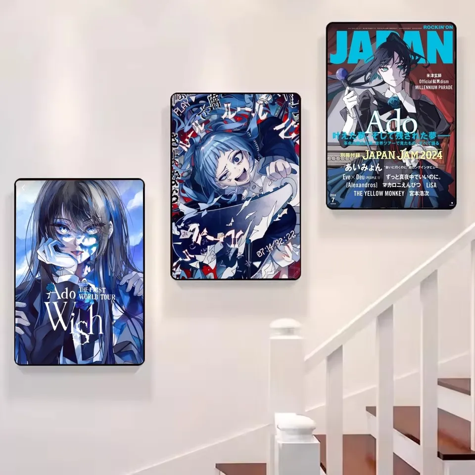 Singer A-Ado Poster High Quality Wall Art for Home Office Bedroom